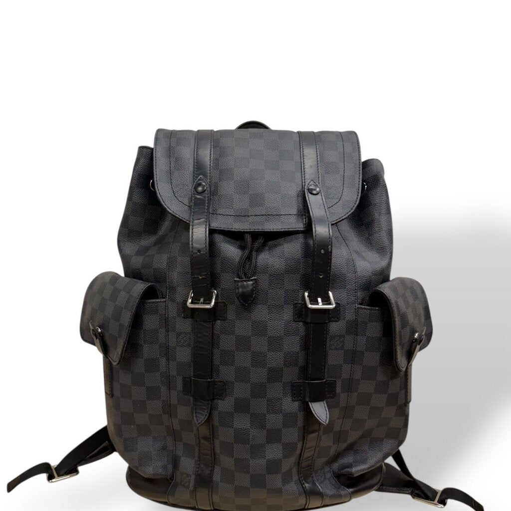 Louis Vuitton Christopher Backpack Damier Graphite MM