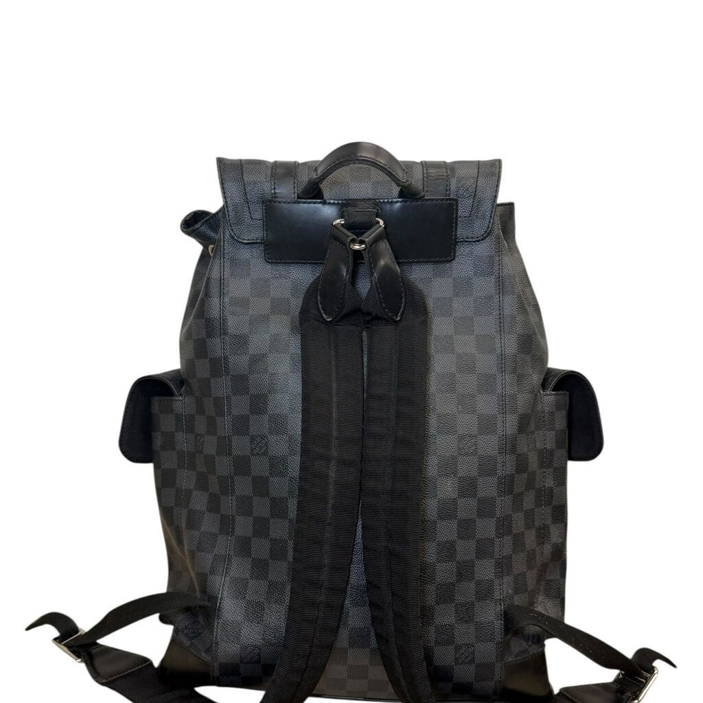 Louis Vuitton Christopher Backpack Damier Graphite MM