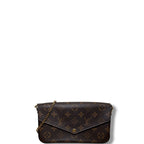 Louis Vuitton Pochette Felicie Chain Wallet Monogram