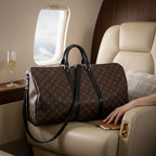 Louis Vuitton Keepall Bandouliere Monogram Macassar 55