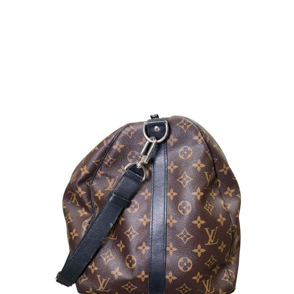 Louis Vuitton Keepall Bandouliere Monogram Macassar 55