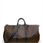 Louis Vuitton Keepall Bandouliere Monogram Macassar 55