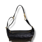 Christian Dior D-Journey Calfskin Shoulder Bag Black Medium