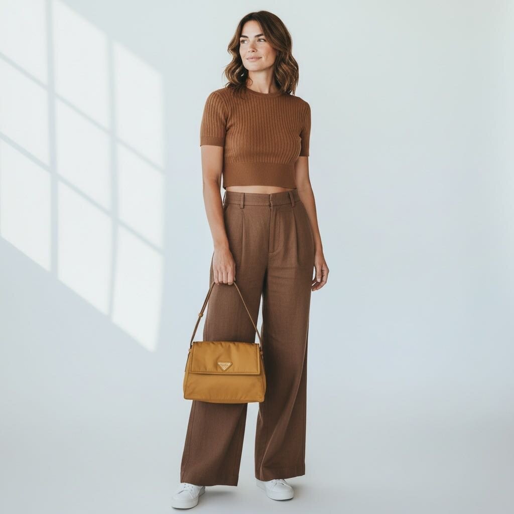 Prada Re Nylon Padded Traveller Shoulder Bag Medium Brandy