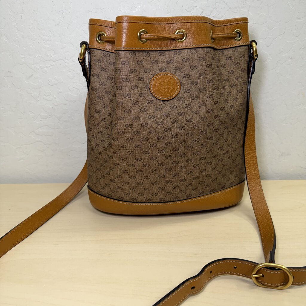 Gucci X Mickey Mouse Disney Bucket Bag Monogram