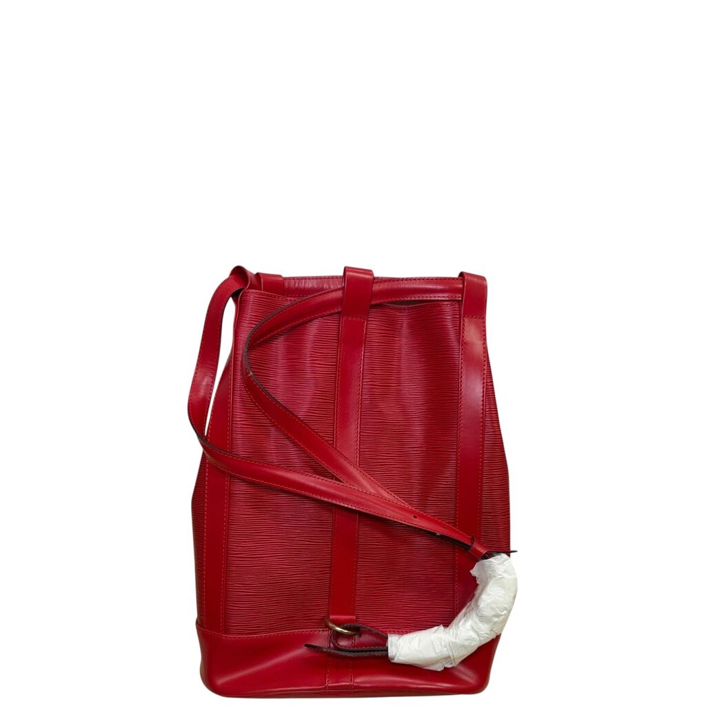 Louis Vuitton Epi randonnee Leather Backpack Red PM