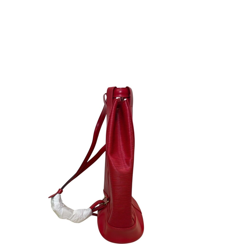 Louis Vuitton Epi randonnee Leather Backpack Red PM