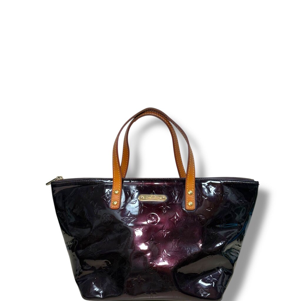 Louis Vuitton Bellevue Vernis Handbag Amarante PM