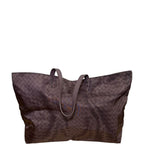 Bottega Veneta Nylon Mirage Tote Purple