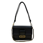 Louis Vuitton Dauphine Epi Shoulder Bag Black MM
