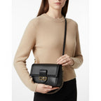 Louis Vuitton Dauphine Epi Shoulder Bag Black MM