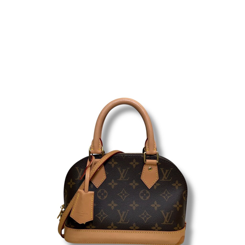 Louis Vuitton Alma Canvas Crossbody Bag Monogram BB