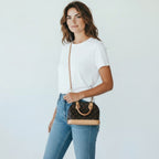 Louis Vuitton Alma Canvas Crossbody Bag Monogram BB