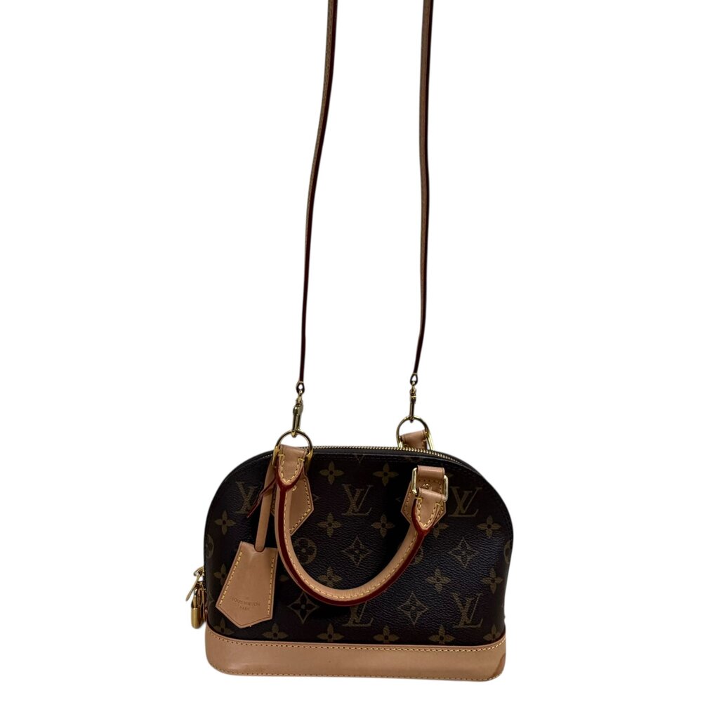 Louis Vuitton Alma Canvas Crossbody Bag Monogram BB