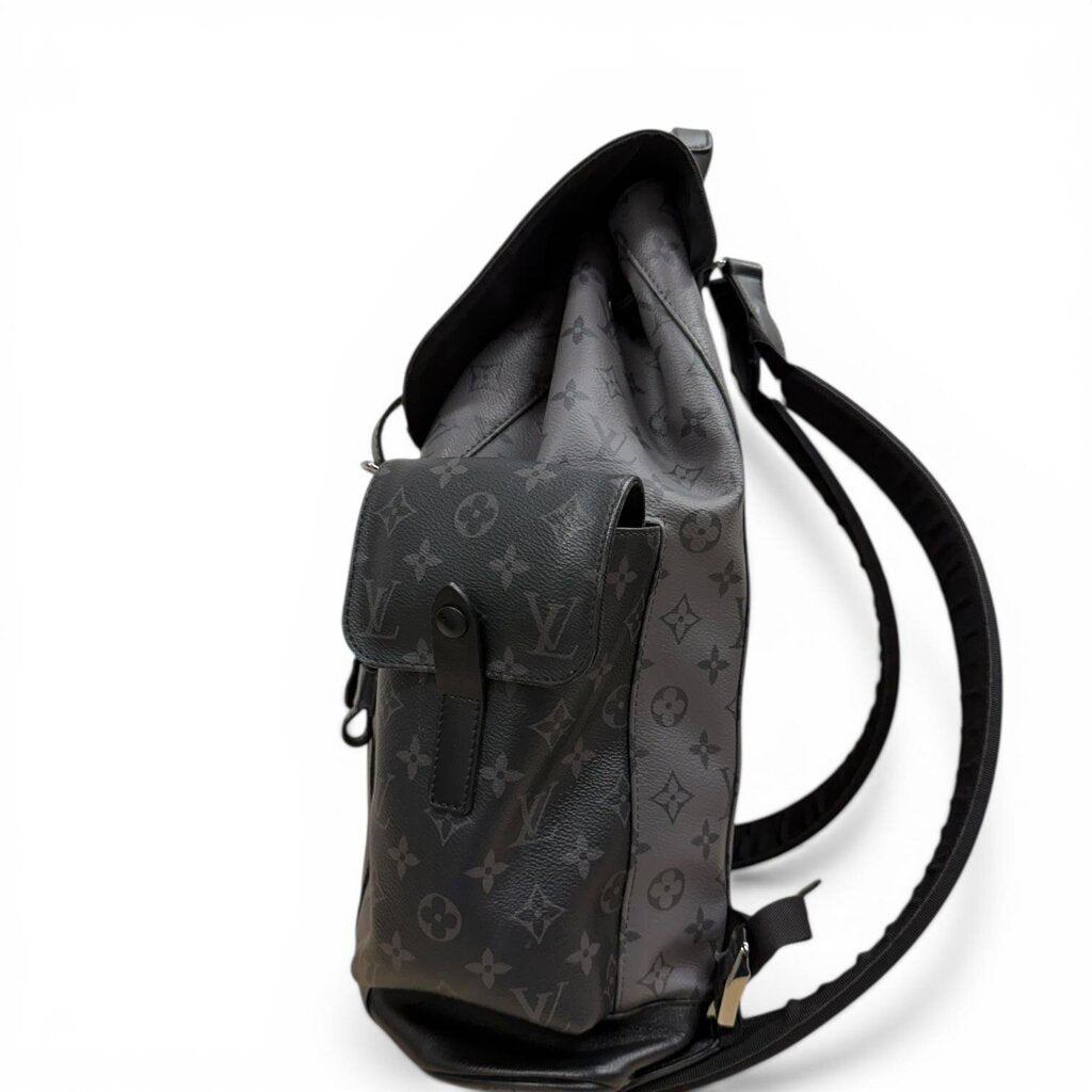 Louis Vuitton Monogram Christopher Backpack Eclipse MM
