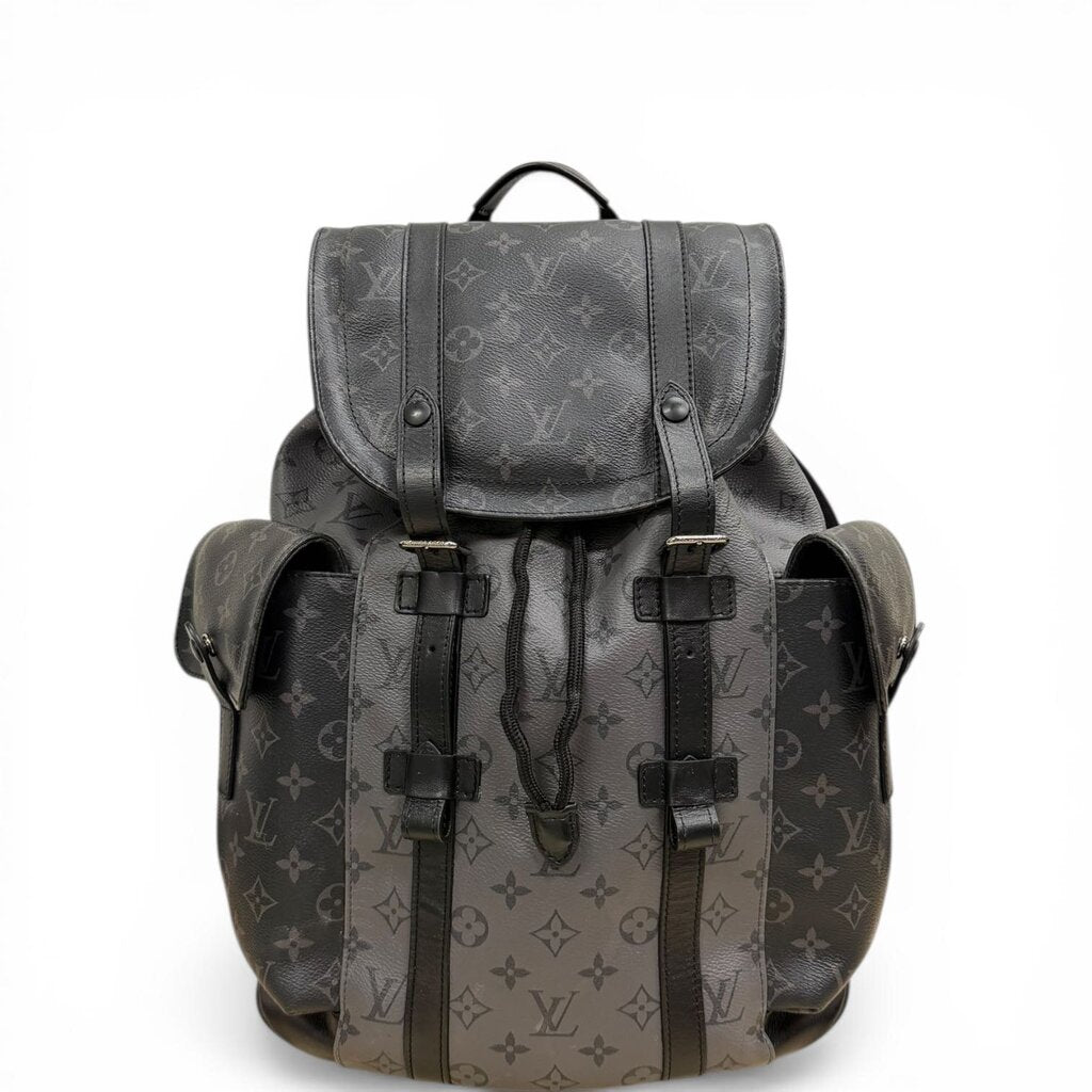 Louis Vuitton Monogram Christopher Backpack Eclipse MM