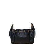 Chanel Quilted Caviar 25 Hobo Bag Black Mini