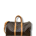 Louis Vuitton Canvas Keepall Bandouliere Monogram 45