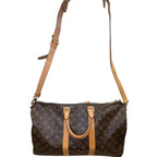 Louis Vuitton Canvas Keepall Bandouliere Monogram 45