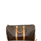 Louis Vuitton Canvas Keepall Bandouliere Monogram 45
