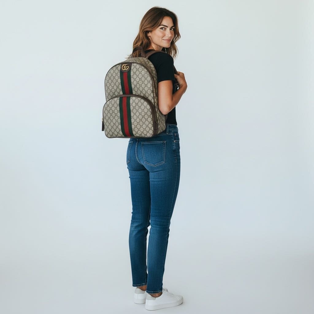 Gucci GG Ophidia Backpack Supreme Large