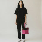 Gucci GG Supreme Canvas Reversible Totissima Pink Small