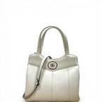 Gucci GG Petit Leather Crossbody Handbag White Small