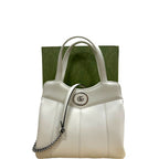 Gucci GG Petit Leather Crossbody Handbag White Small
