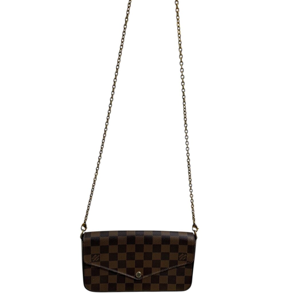 Louis Vuitton Felicie Pochette Damier Crossbody Ebene
