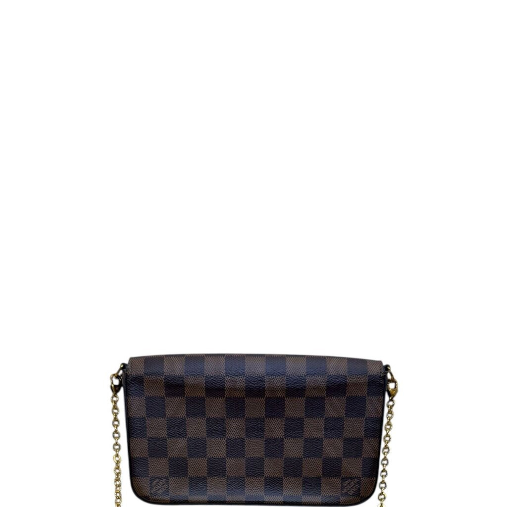 Louis Vuitton Felicie Pochette Damier Crossbody Ebene