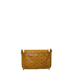 Goyard Goyardine Plumet Clutch Crossbody Handbag Yellow Woc