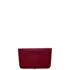 Hermes Dogon Duo Clemence Wallet Red
