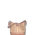 Gucci GG Supreme Ophidia Shoulder Bag Pink Small