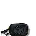 Gucci Pebbled Calfskin Small Soho Disco Bag Black