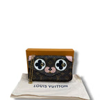 Louis Vuitton Monogram Valentine Dog Pochette Felicie Chain Wallet Monogram