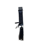 Christian Dior Admit It Leather Corset Saddle Shoulder Bag Black