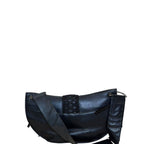 Christian Dior Admit It Leather Corset Saddle Shoulder Bag Black