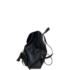 Saint Laurent Festival Leather Backpack Black