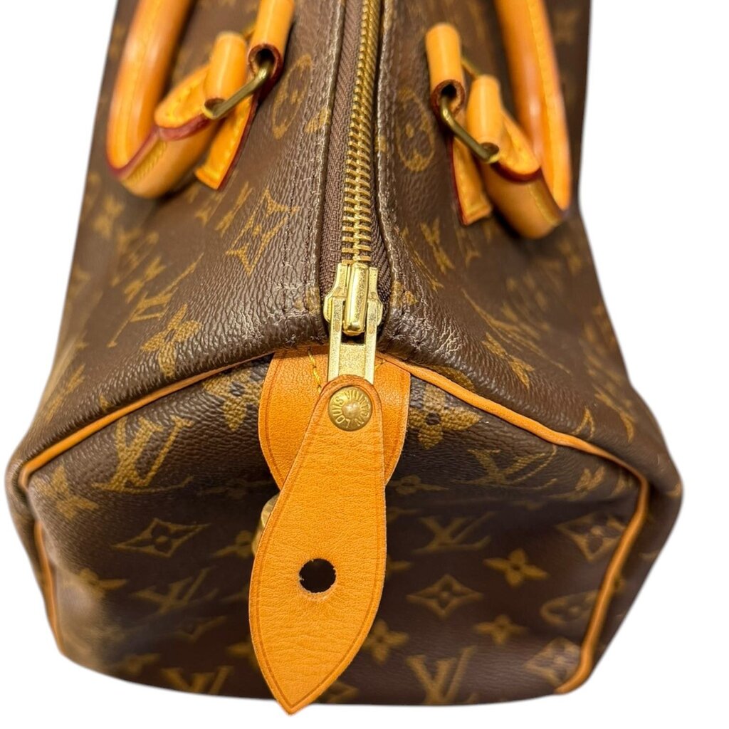 Louis Vuitton Speedy Canvas Handbag Monogram 30