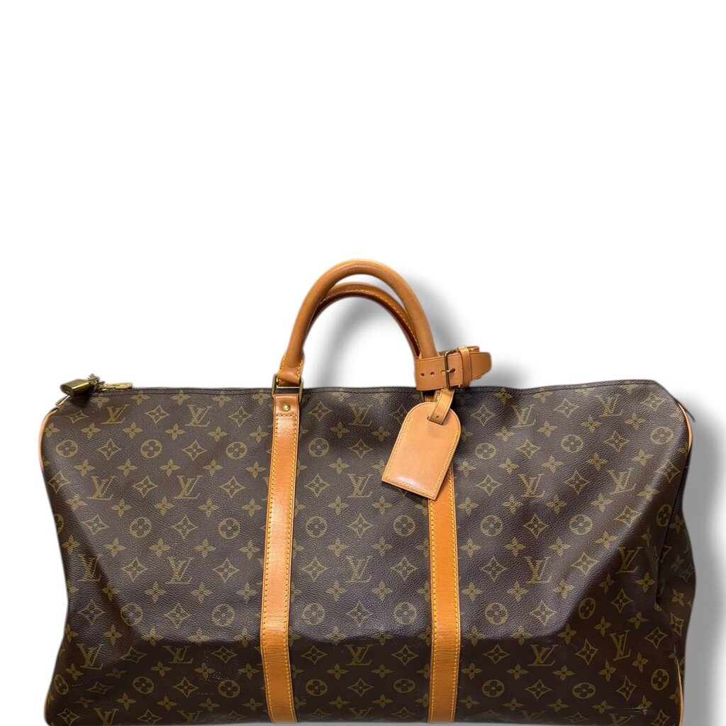 Louis Vuitton Keepall Canvas Duffle Monogram 55