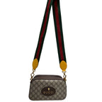 Gucci GG Supreme Monogram Web Neo Vintage Shoulder Bag Monogram