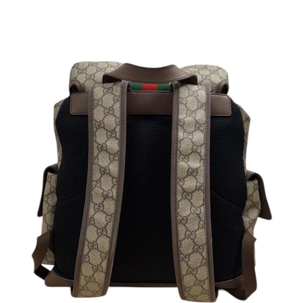 Gucci GG Web Supreme Ophidia Backpack Monogram Large