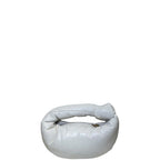 Bottega Veneta Nappa Leather Puffy Jodie Handbag White Mini