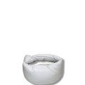 Bottega Veneta Nappa Leather Puffy Jodie Handbag White Mini