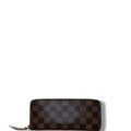 Louis Vuitton Clemence Long Zippy Wallet Damier Ebene