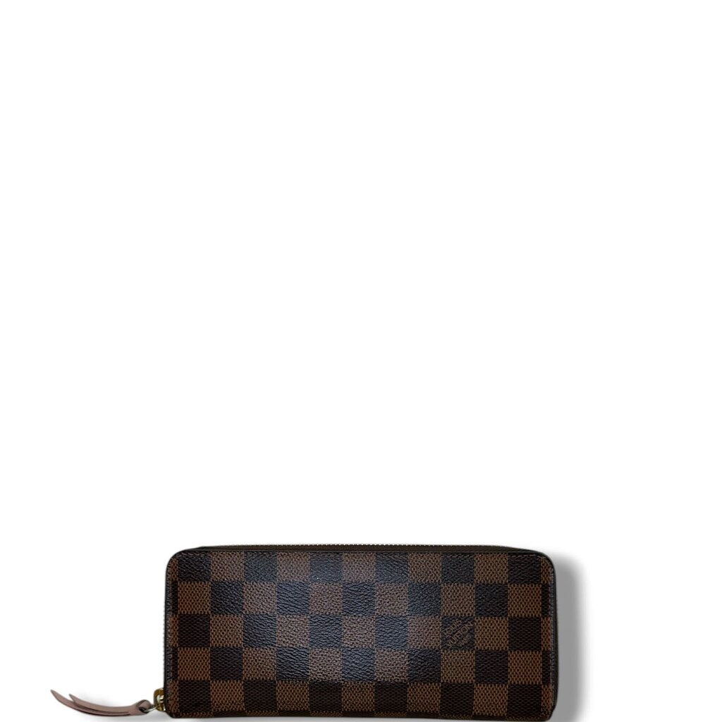 Louis Vuitton Clemence Long Zippy Wallet Damier Ebene