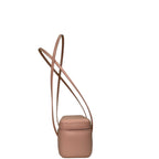 Chanel Shiny Caviar Preppy Coco Long Vanity With Strap Light Pink