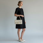 Chanel Caviar Quilted Double Flap Gray Medium