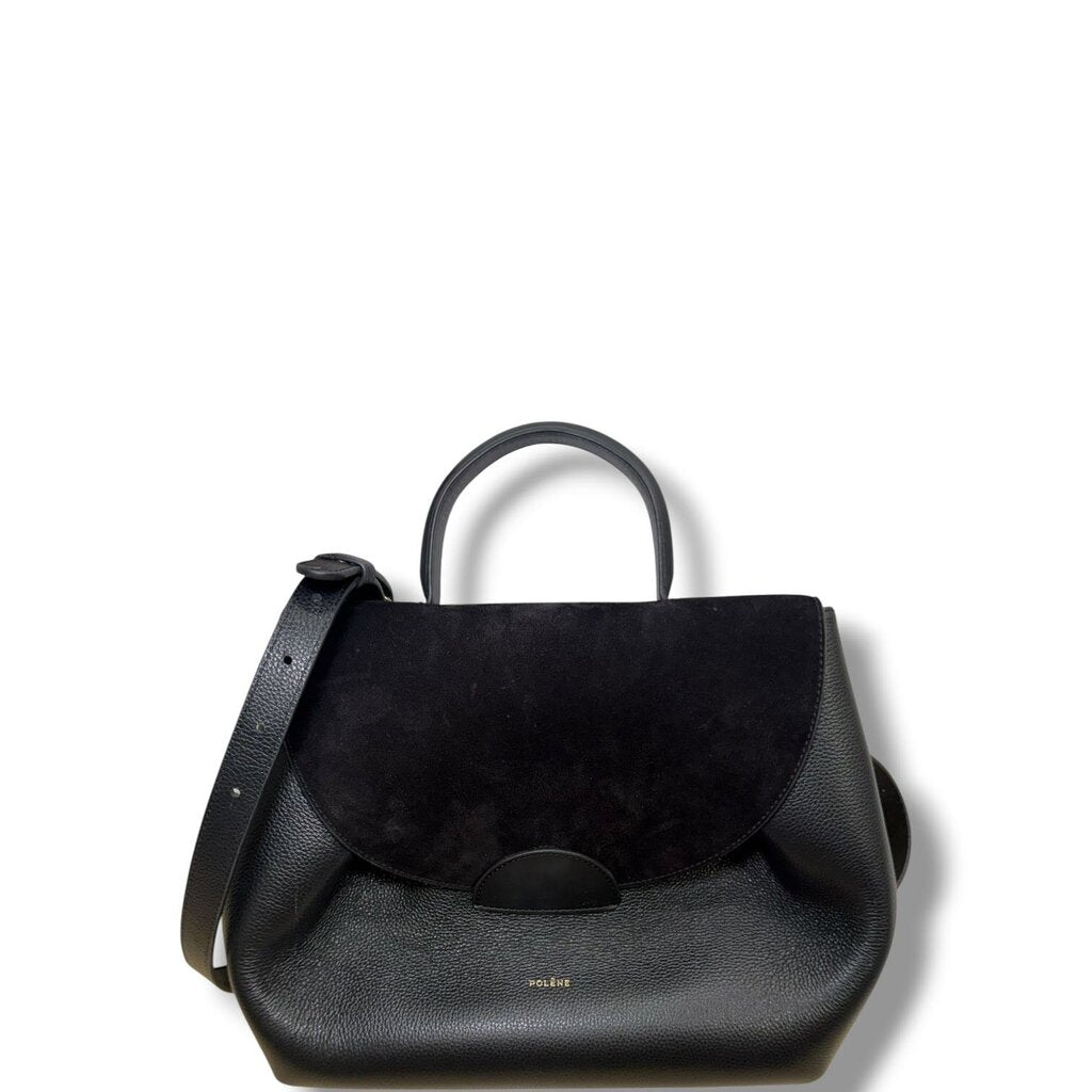 Polene Numéro Un Nano Crossbody Handbag Black