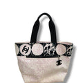 Chanel High Summer Terry Cloth Tote Bag Pink